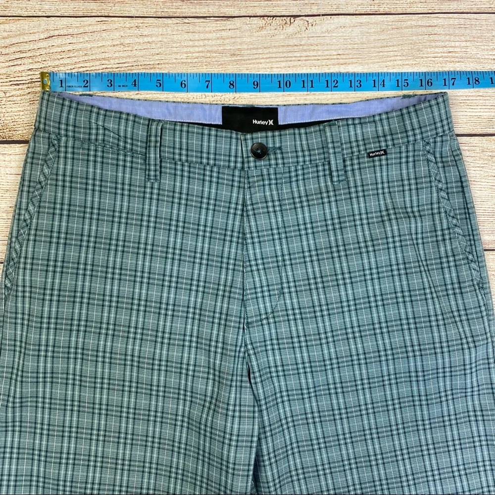 Hurley Dri-Fit Plaid Walking Shorts